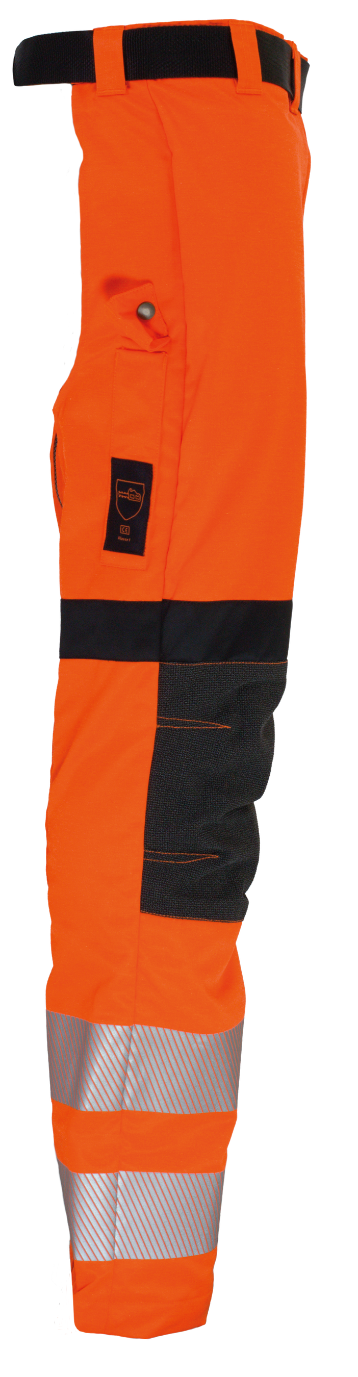 Forstbeinlinge orange - 20471 mit Reflexstreifen