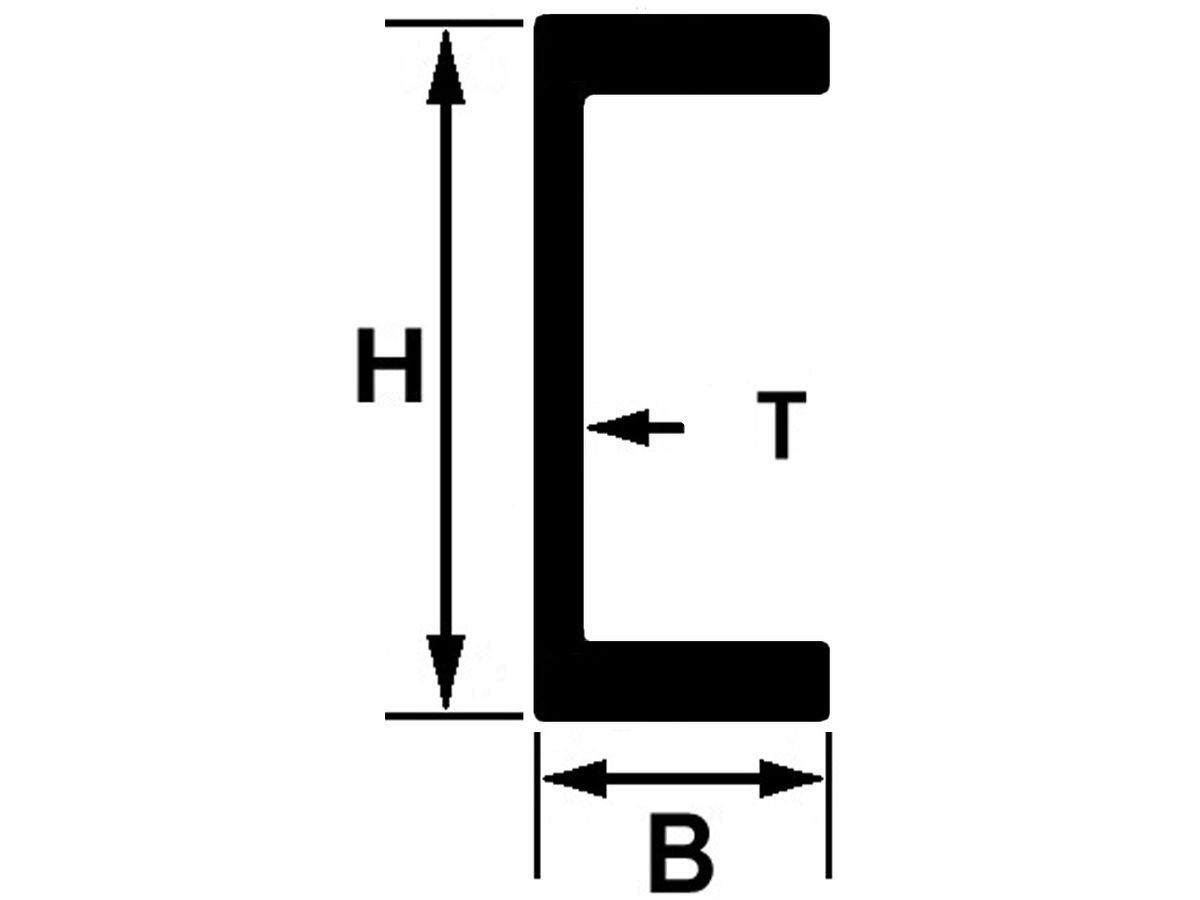 Formstahl S355J2+AR - UPE