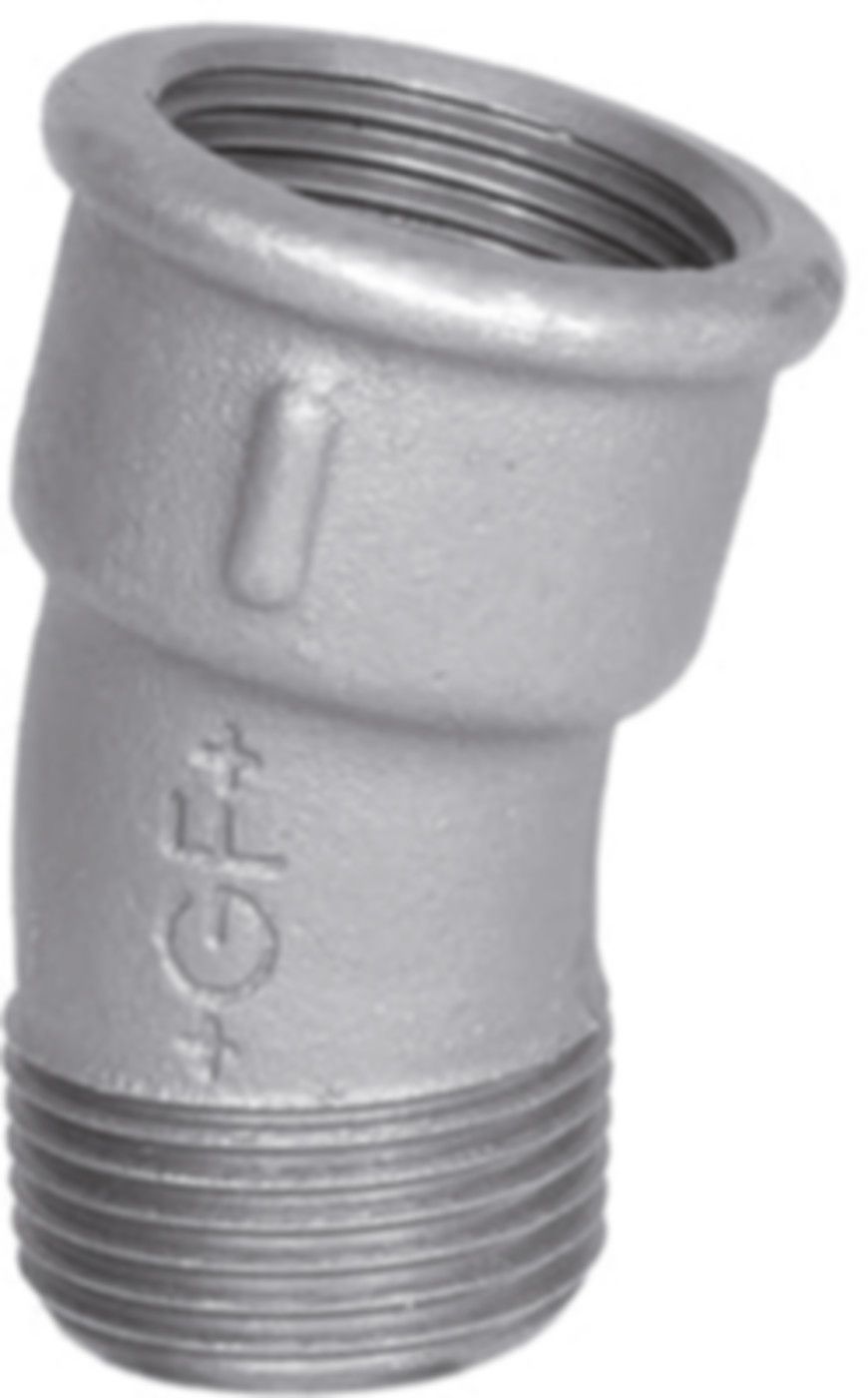 Bogen +GF+  53 verzinkt