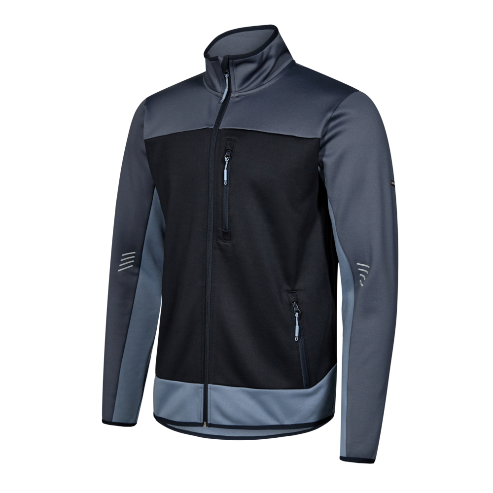 ENTIRE Midlayer-Cardigan Gr. XS - Deep Blue/Dark Sea