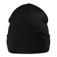 Strickmütze mit Reflexfaden, One Size - schwarz, 100% Polyacryl