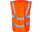 Safety Verkehrsweste Gr. 3XL/4XL - Farbe 10 orange, mit Taschen