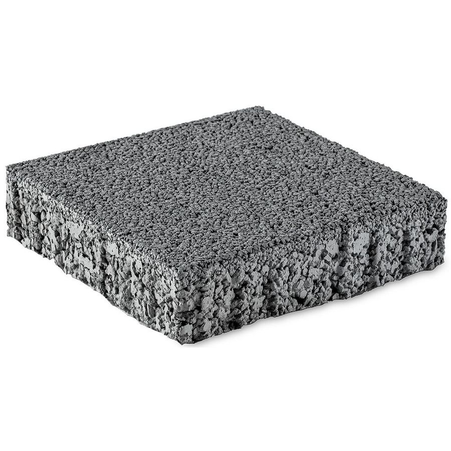 CARENA Sickerstein fino (HW11) gefast - 25x12.5x6 cm, anthrazit, Nockenverbund