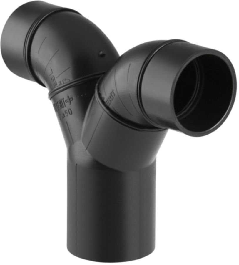 Geberit PE Wandklosett-Doppelbogen 180°