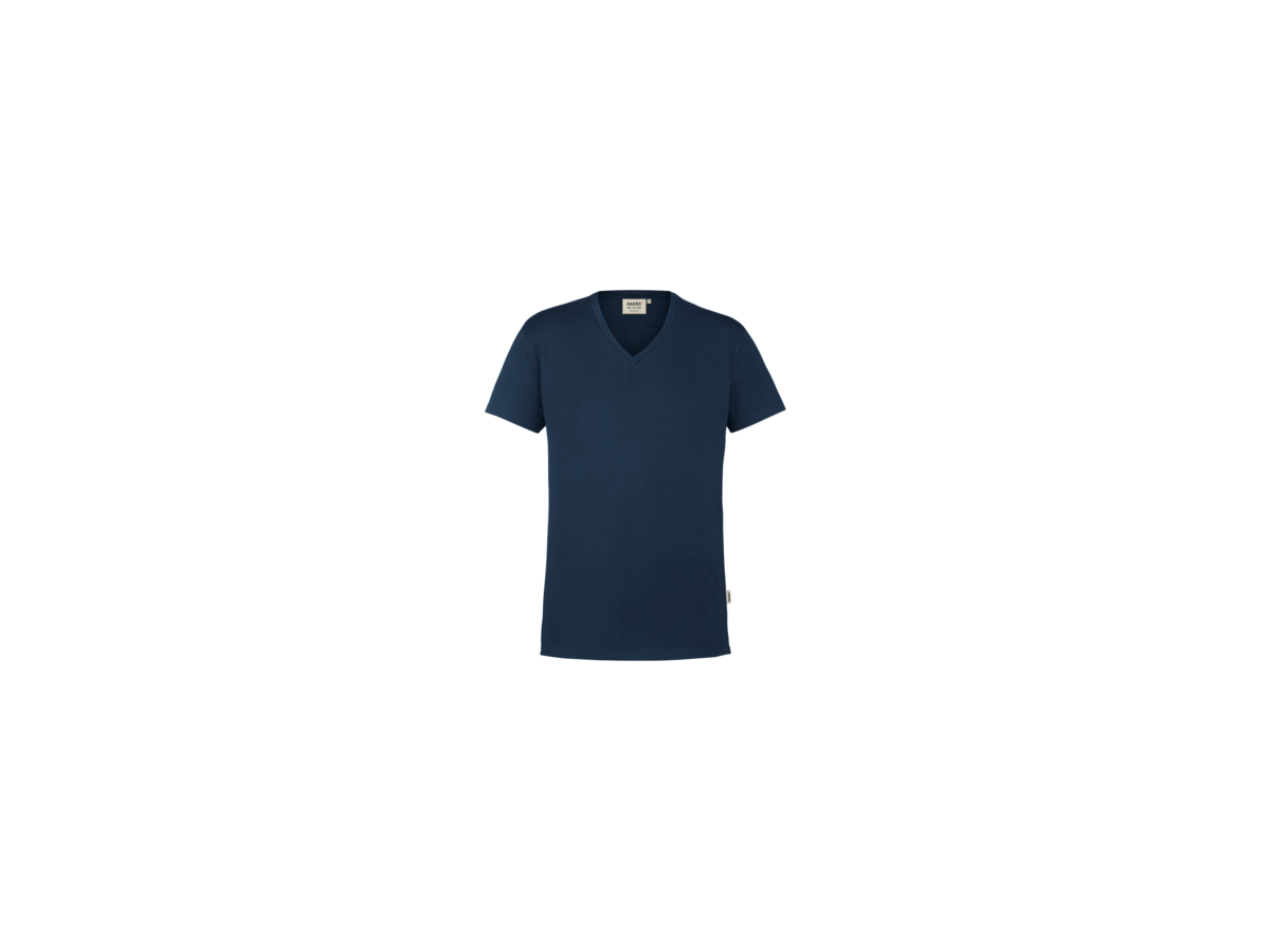 V-Shirt Stretch Gr. 2XL, tinte - 95% Baumwolle, 5% Elasthan, 170 g/m²