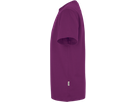 T-Shirt Performance Gr. XL, aubergine - 50% Baumwolle, 50% Polyester, 160 g/m²