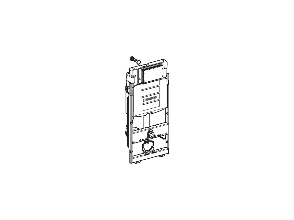 Geberit GIS-Wand-WC-Element Sigma - Betätigung vorne,Typ 112