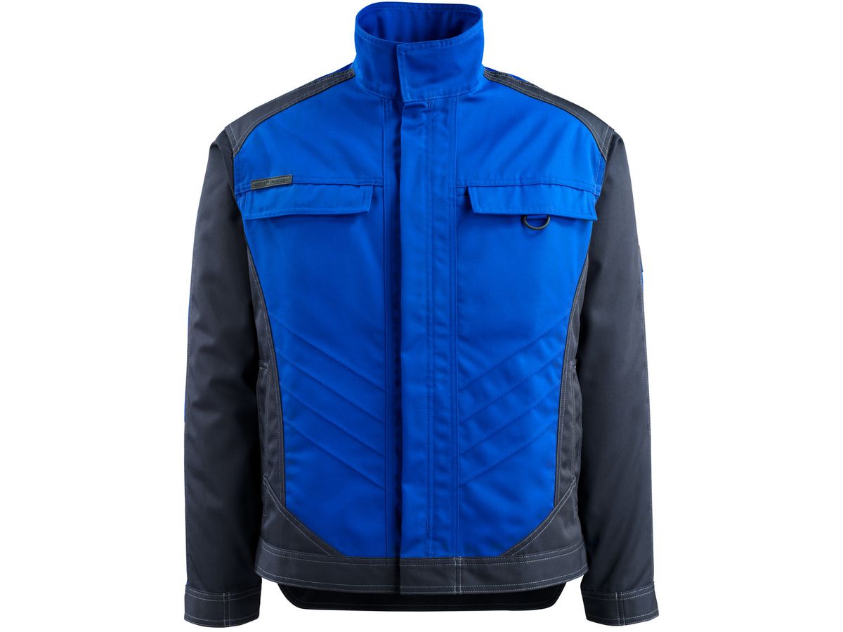 Fulda Arbeitsjacke, Gr. 4XL - kornblau/schwarzblau, 65% PES/35% CO