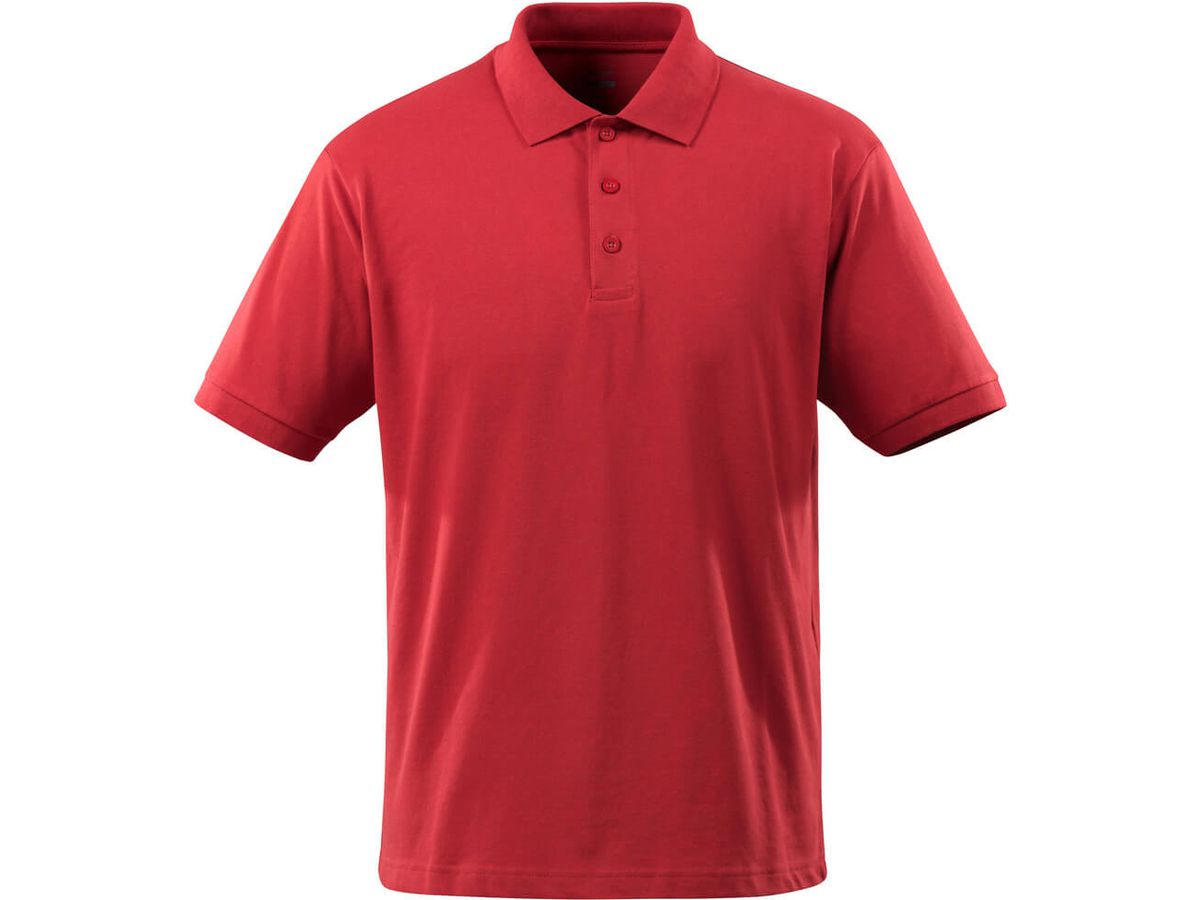BANDOL Polo-Shirt modern-fit, Gr. L - rot, 95% CO/5% EL, 220 g/m2