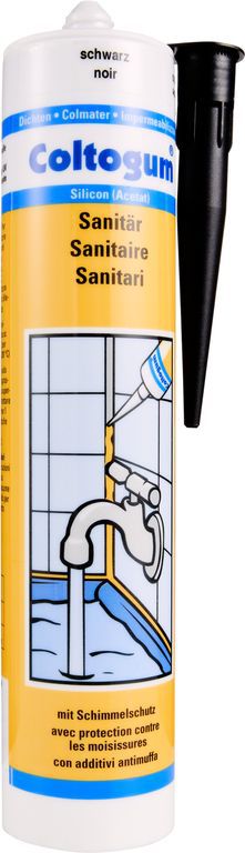 Dichtmasse COLTOGUM Sanitär schwarz - 310 ml
