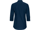 Bluse Vario-¾-Arm Perf. Gr. 4XL, tinte - 50% Baumwolle, 50% Polyester