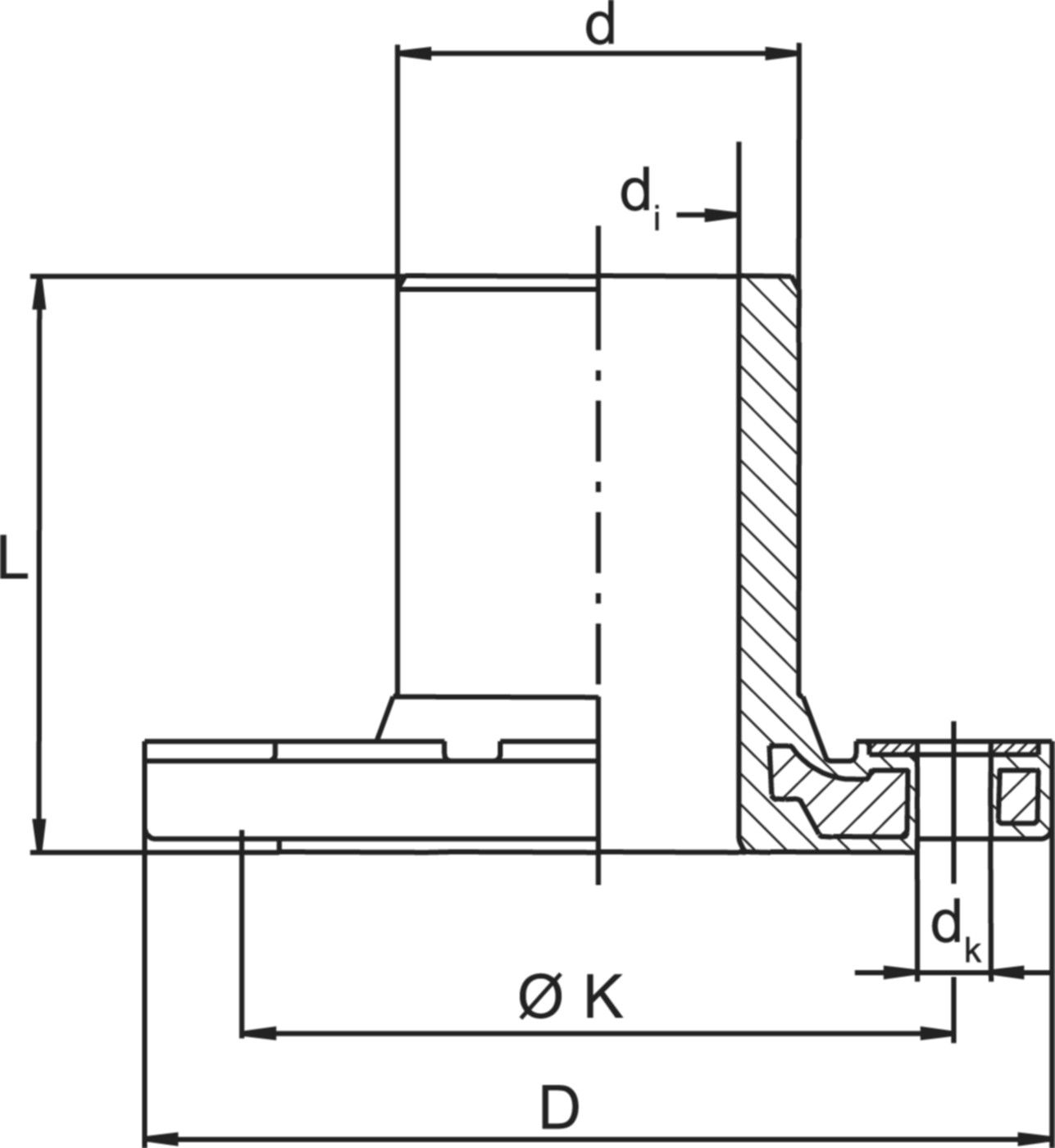 HDPE FRIALEN Einschweissflansche EFL