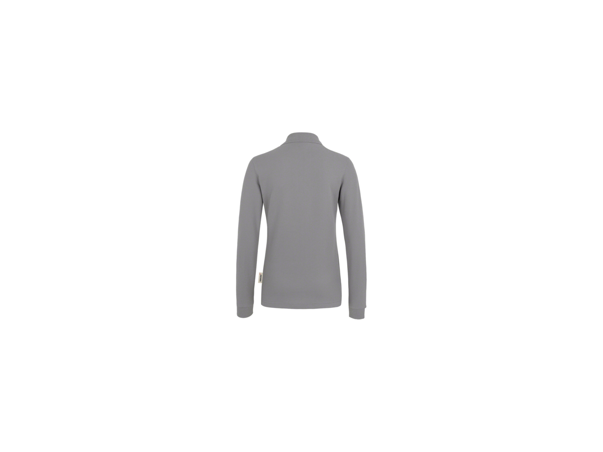 Damen-Longsleeve-Poloshirt Perf. L titan - 50% Baumwolle, 50% Polyester