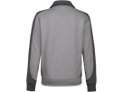 Sweatjacke Contr. Perf. 4XL titan/anth. - 50% Baumwolle, 50% Polyester, 300 g/m²