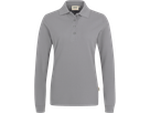 Damen-Longsleeve-Poloshirt Perf. L titan - 50% Baumwolle, 50% Polyester