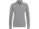 Damen-Longsleeve-Polosh. Perf. 5XL titan - 50% Baumwolle, 50% Polyester, 220 g/m²