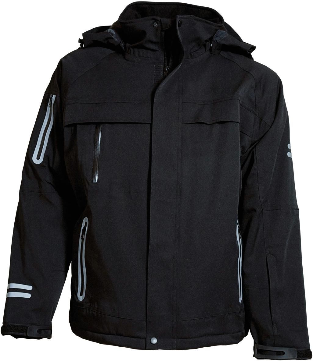 ELKA Jacke - Edge m/Futter Grösse XS - 94% Poly./6% Spandex, Farbe: 010 schwarz