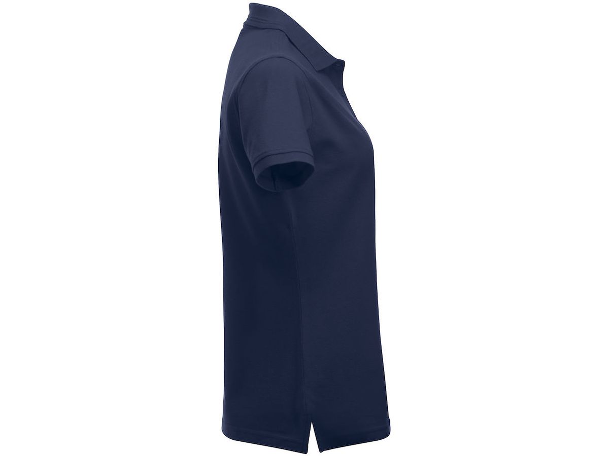CLIQUE MANHATTAN LADIES Poloshirt G. M - dunkelmarine, 65% PES / 35% CO, 200 g/m2