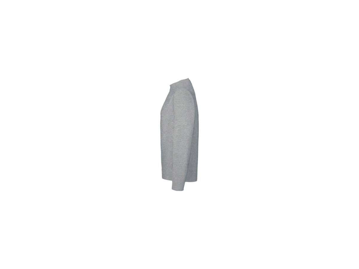 Longsleeve Perf. Gr. 4XL, grau meliert - 50% Baumwolle, 50% Polyester, 190 g/m²