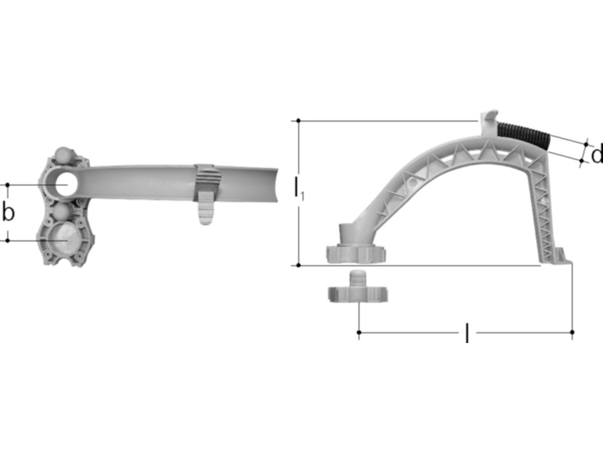 Sanipex Schalungsdurchführung