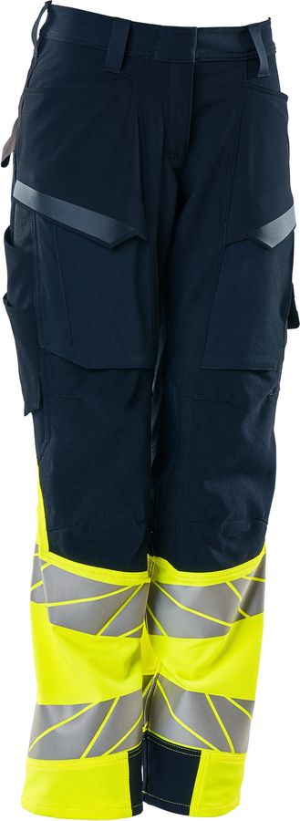 Hose Damen Diamond, Stretch - mit Knietaschen