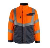 MASCOT Oxford Arbeitsjacke Gr. 2XL - hi-vis orange/schwarzblau