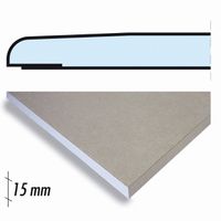 Knauf GKP Platten 15 mm - Gipsbauplatte, 125/300 cm