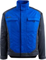 Fulda Arbeitsjacke, Gr. 2XL - kornblau/schwarzblau, 65% PES/35% CO