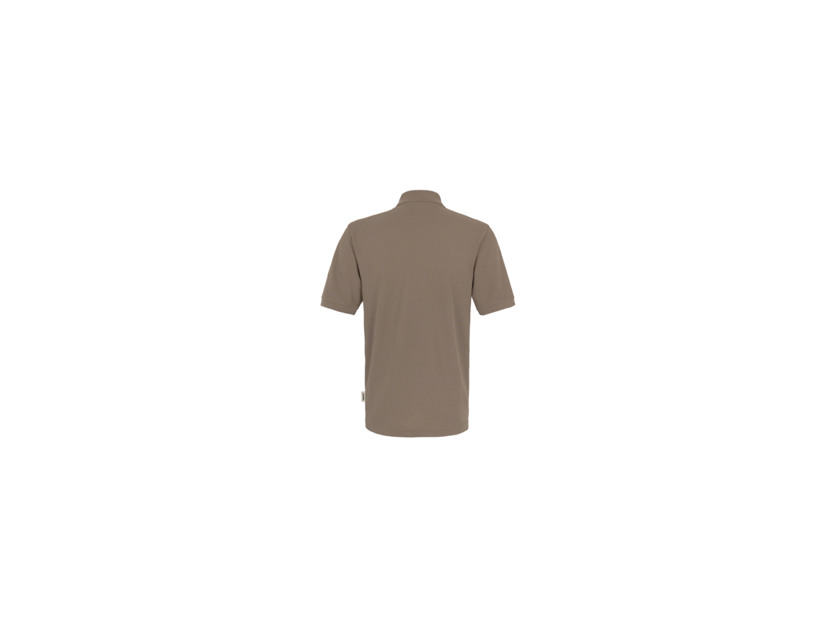 Pocket-Poloshirt Perf. Gr. M, nougat - 50% Baumwolle, 50% Polyester