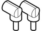 Winkeladapterset - für Elektroschweissgerät