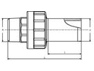 Universal-Übergangsadapter mit AG - ALIAXIS FRIALEN UAN d 20 mm 616604