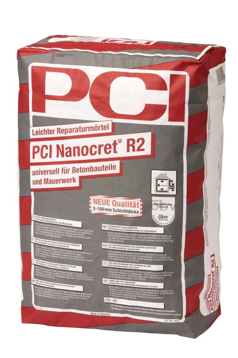 PCI-Nanocret R2 Faserverstärkter - Reparaturmörtel