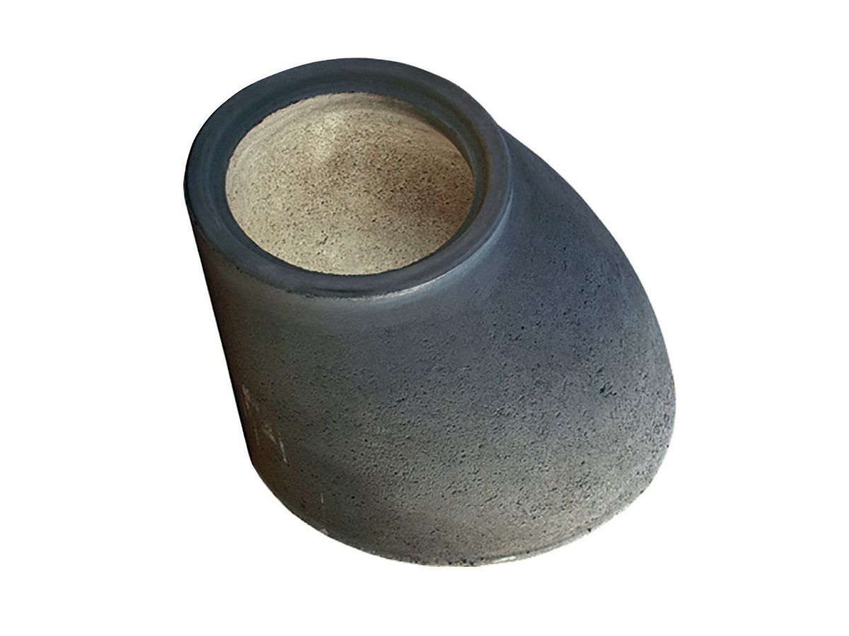 Zementkonus oval 90/110/60, H  50 - exzentrisch, Einstieg Schmalseite