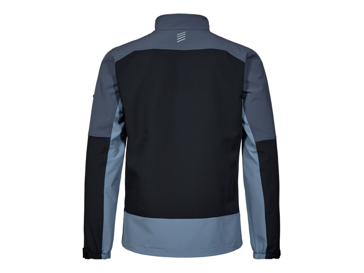 ENTIRE Arbeitsjacke Gr. L - Deep Blue/Dark Sea, 4-Wege-Stretch