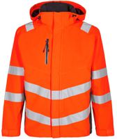 Safety Shell Jacke Gr. 2XL - Orange/Anthrazit Grau