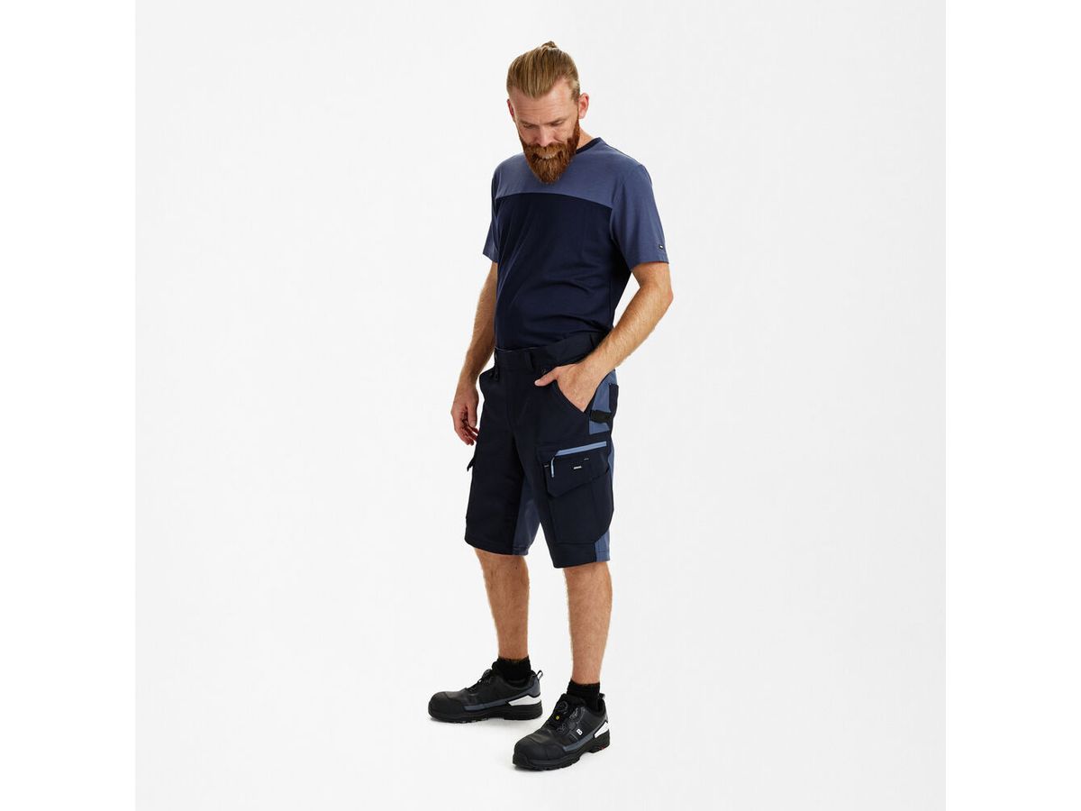 ENTIRE Arbeitsshorts Gr. 52 - Deep Blue/Dark Sea, 4-Wege-Stretch