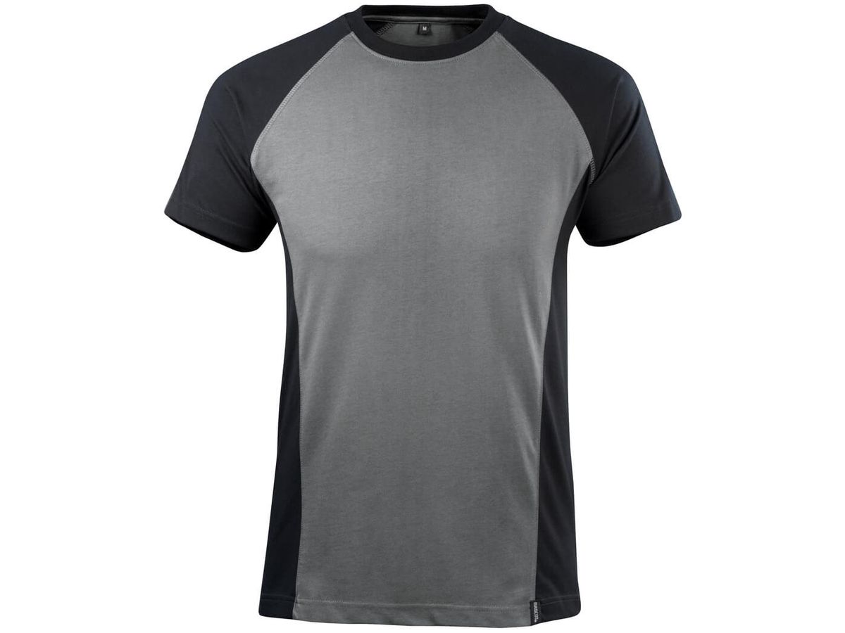 Potsdam T-Shirt, Gr. XS - anthrazit/schwarz, 60% CO / 40% PES