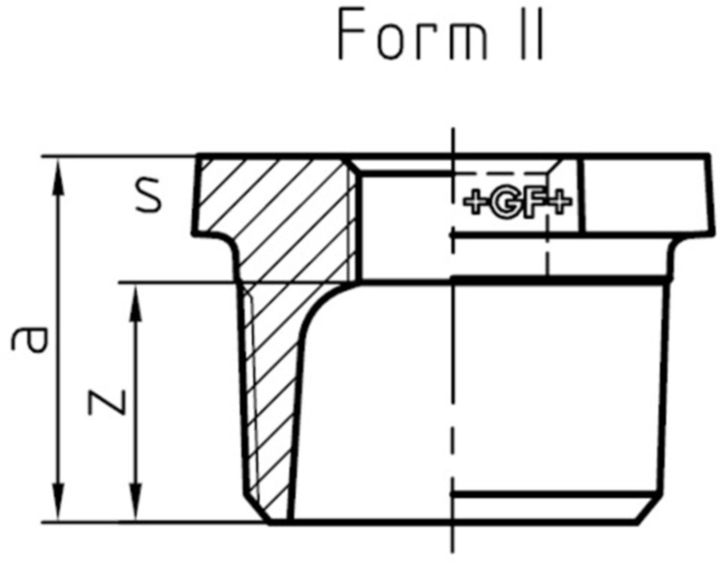 Nippel reduz. +GF+ 241 verzinkt
