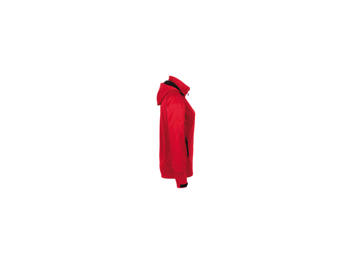 Damen-Softshelljacke Alberta Gr. S, rot - 100% Polyester