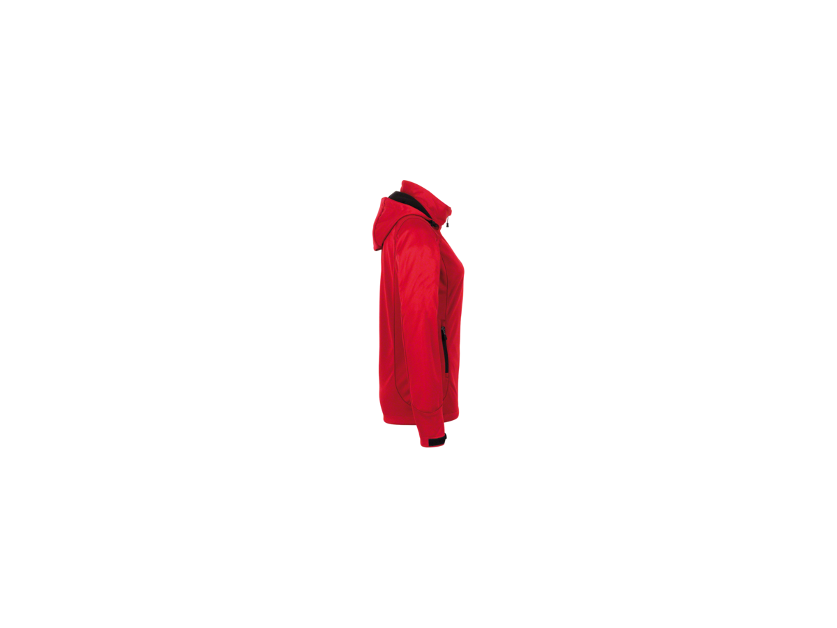 Damen-Softshelljacke Alberta Gr. L, rot - 100% Polyester
