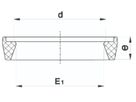 Plasson Trapezdichtung NBR - Typ 70029