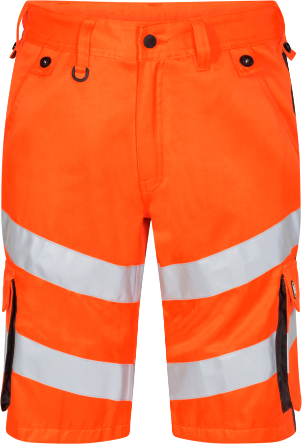 Safety Light Shorts Gr. 60 - orange/anthrazit grau