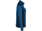 Damen Strickfleecejacke Churchill - Gr. XL, royalblau meliert