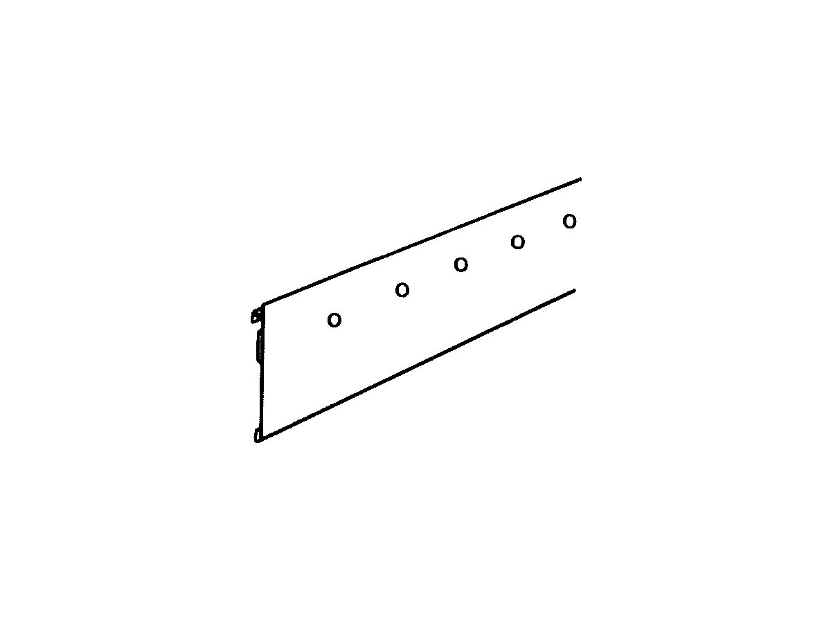 Mab-Deckstreifen Mod.B Kupfer - Länge à 2500 mm