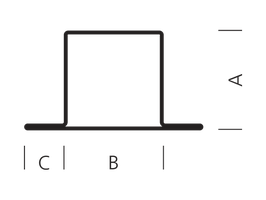 Profilstahlrohr Forster Nr.  32.852 - 50/50/20/1.5 mm
