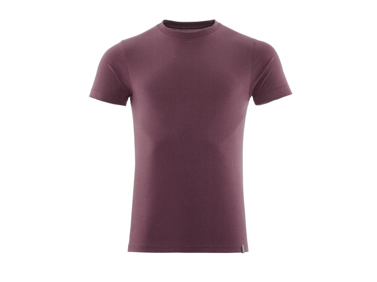 MASCOT® T-Shirt bordeaux M - 60% Bio-Baumwolle/40% Recyceltes Poly