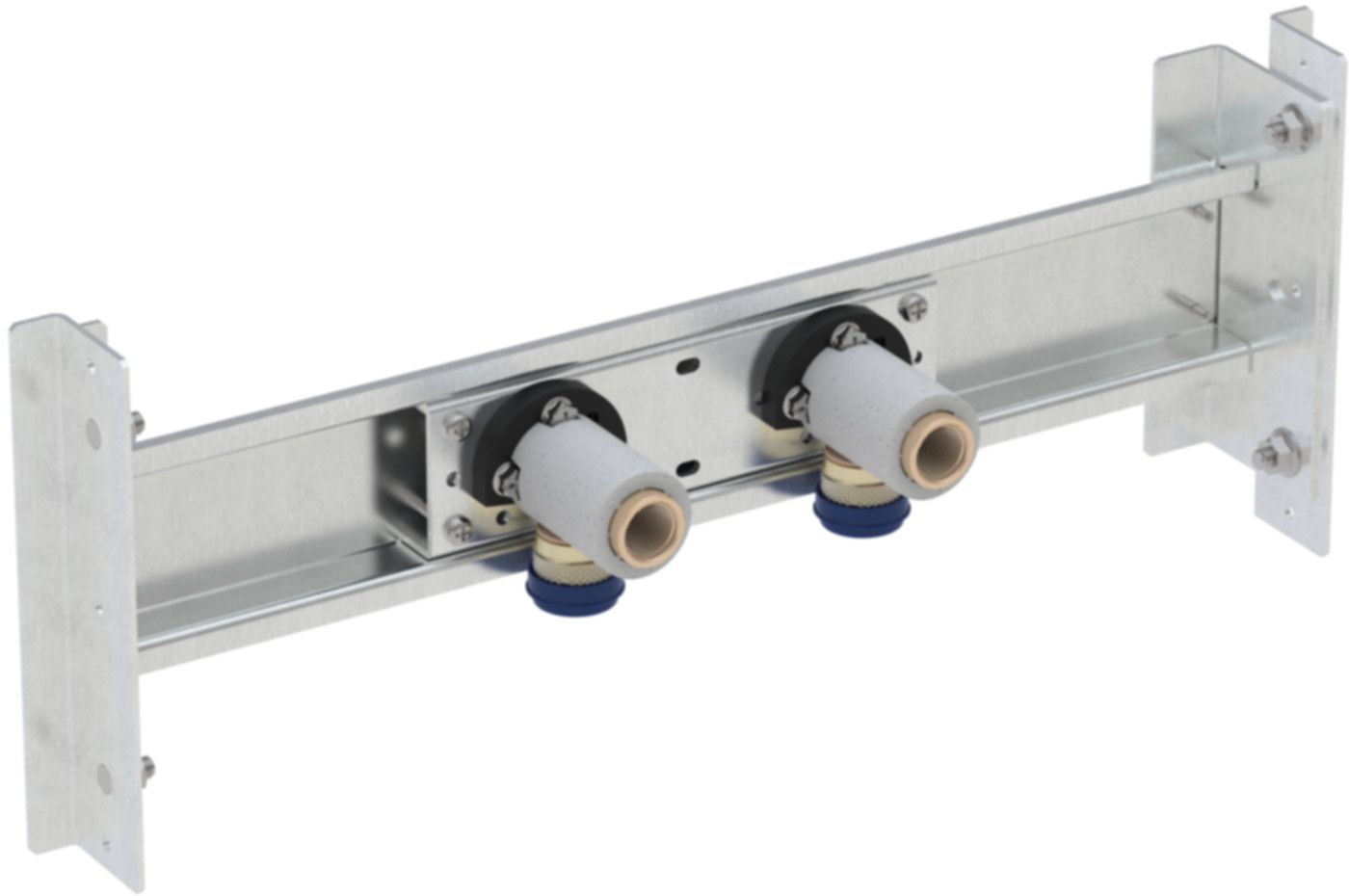 Geberit Duofix-Armaturenplatte - für Bade- und Duschenarmatur