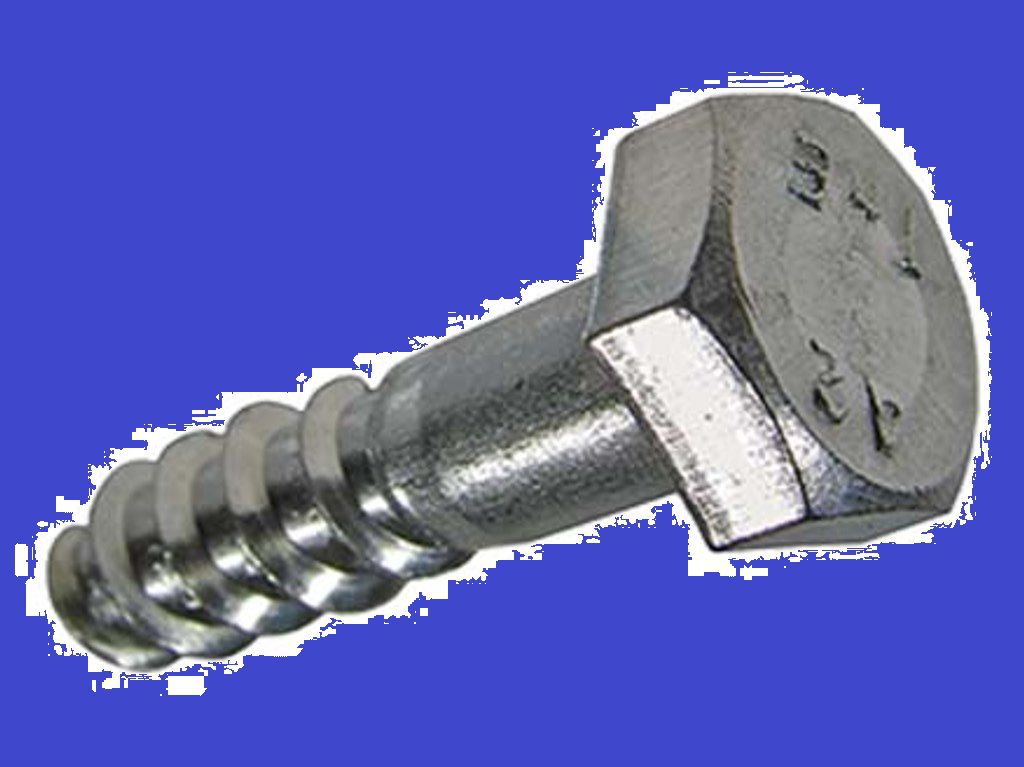 Sechskant-Holzschrauben INOX A2 DIN 571
