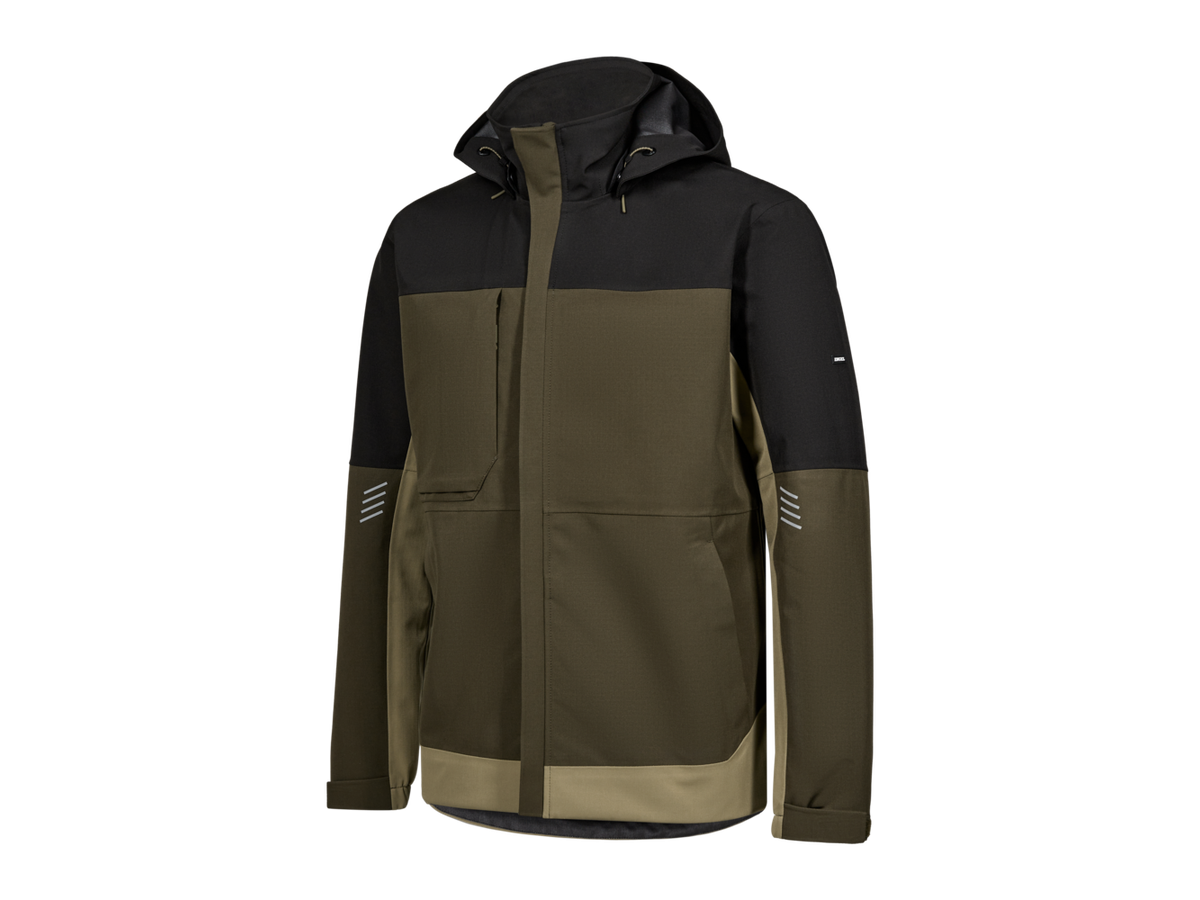 ENTIRE Shelljacke Gr. XS - Forest Green/Schwarz