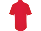 Hemd ½-Arm Performance Gr. XS, rot - 50% Baumwolle, 50% Polyester, 120 g/m²